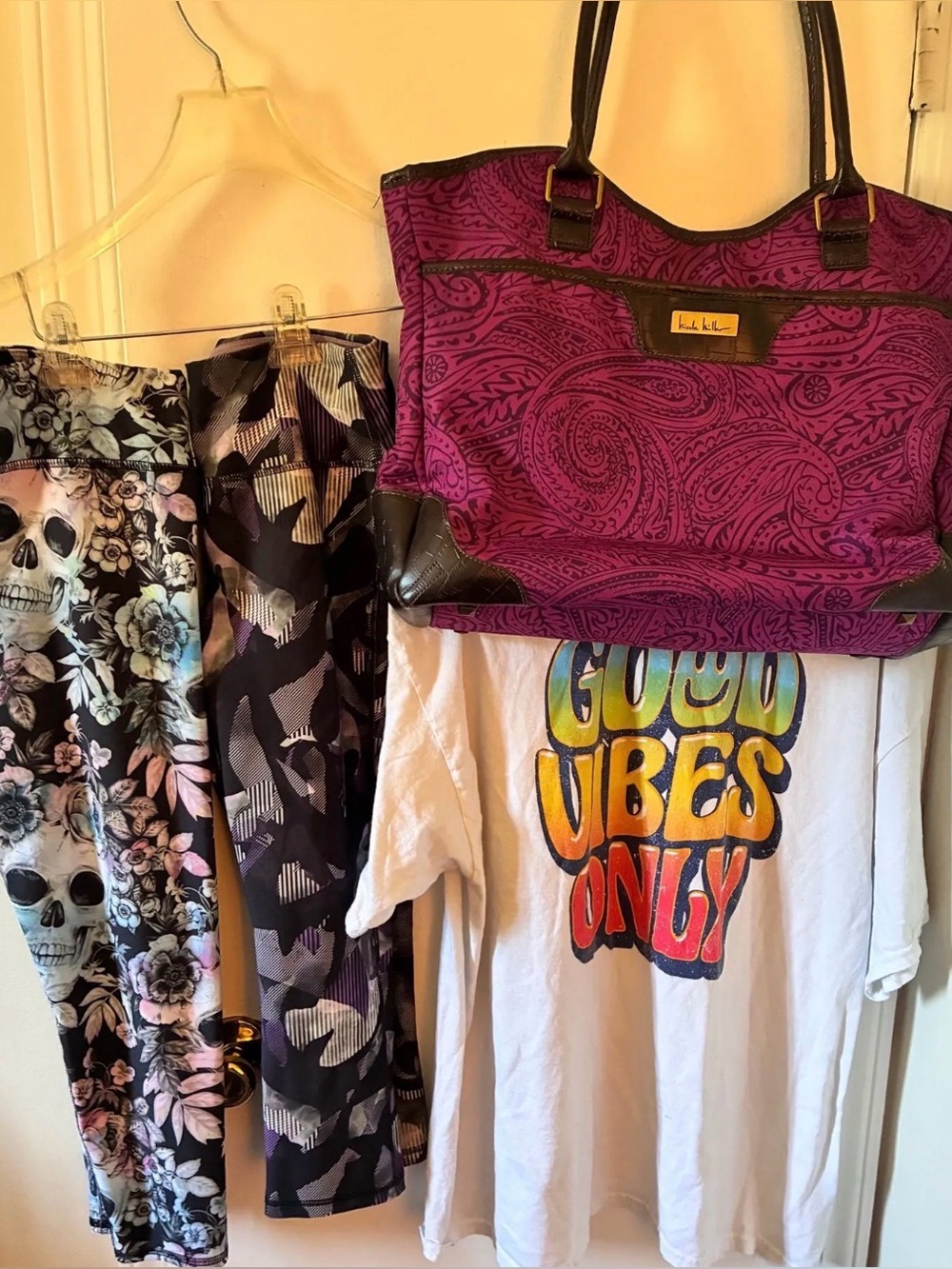 women’s clothes and bag bundle